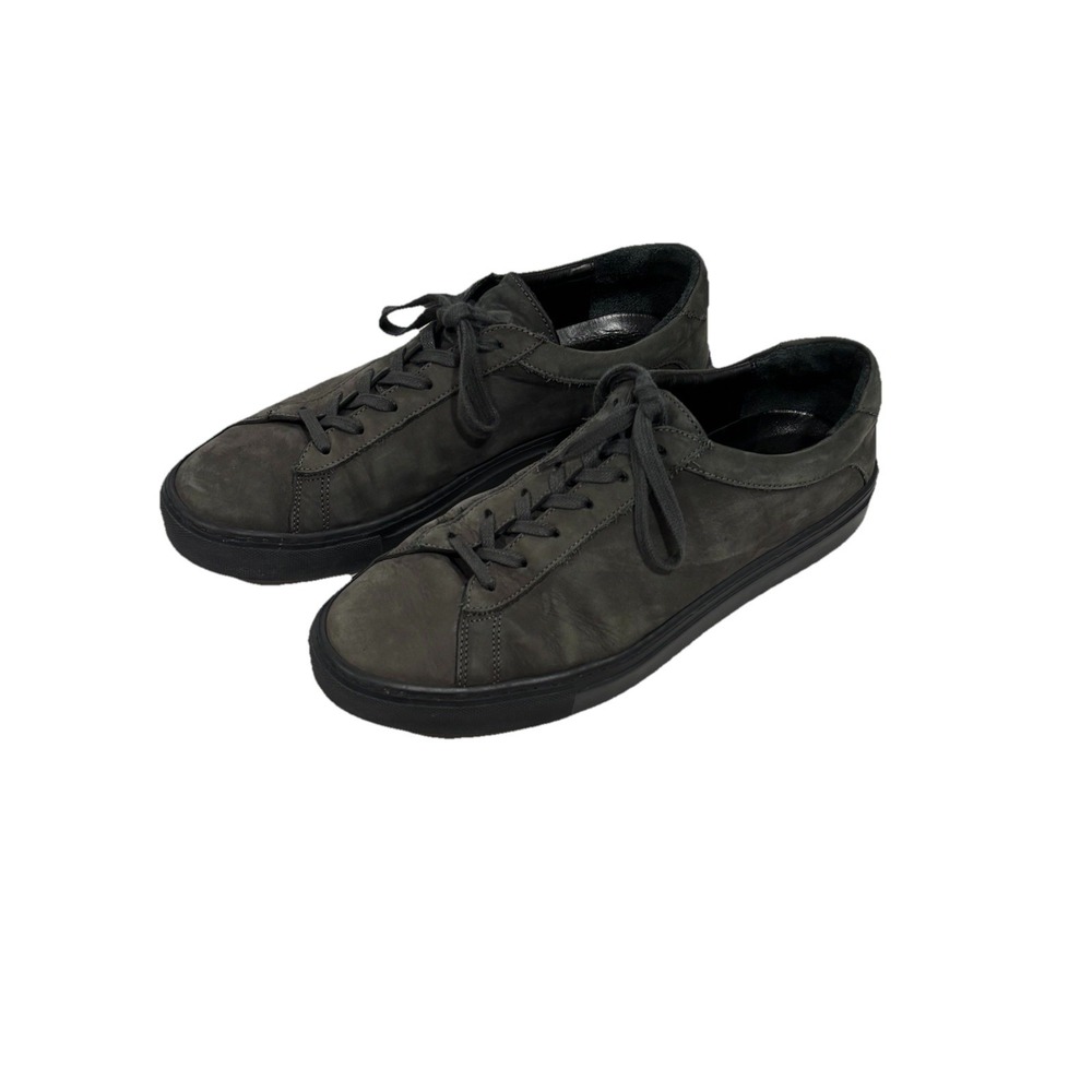 Koio Capri Nubuck Sneaker Suede Charcoal Men's Size‎ 42 US 9